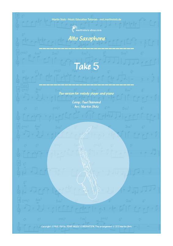 &quot;Take Five&quot; - Alto Saxophone and Piano