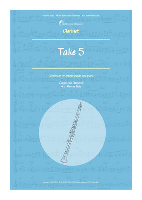 &quot;Take Five&quot; - Klarinette und Piano