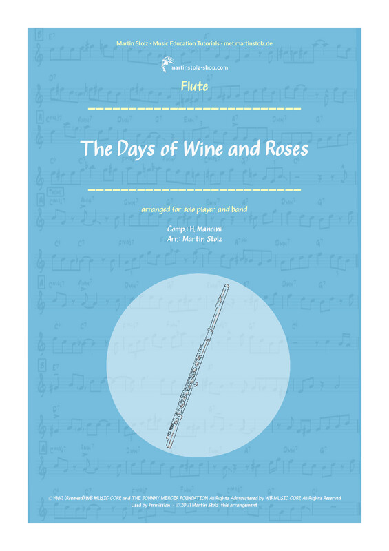 &quot;The Days of Wine and Roses&quot; - Flute