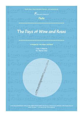 &quot;The Days of Wine and Roses&quot; - Flute