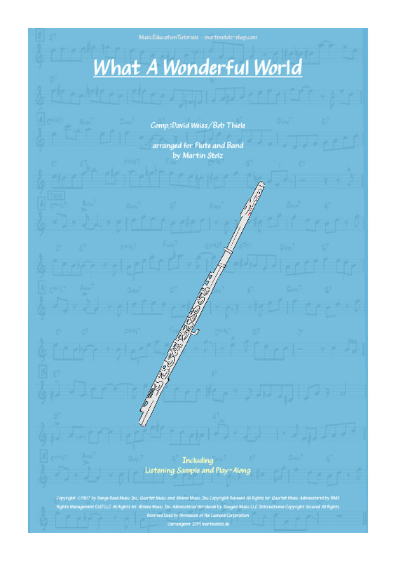 L. Armstrong's "What a wonderful World" · Flute