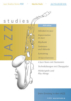 Jazz Studies Altsaxofon (deutsche Version)