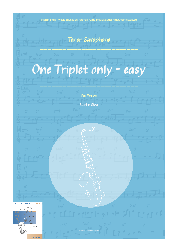 Jazz Exercise' "One Triplet only" Tenor Sax
