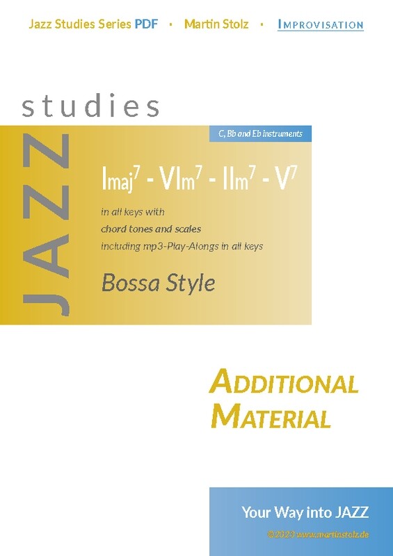 I-VI-II-V Turnaround for C-Bb-Eb Instruments - Bossa Style