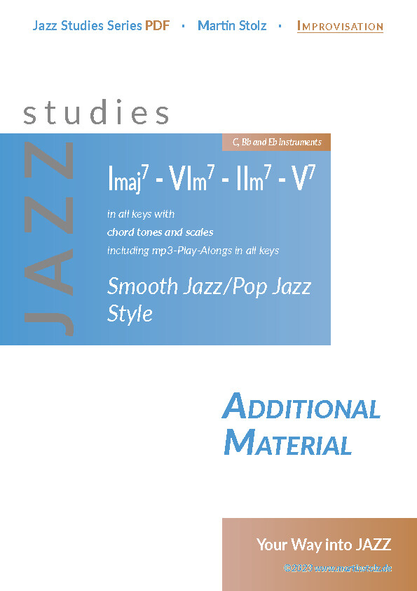 I-VI-II-V Turnaround for C-Bb-Eb Instruments - Smooth/Pop Jazz Style