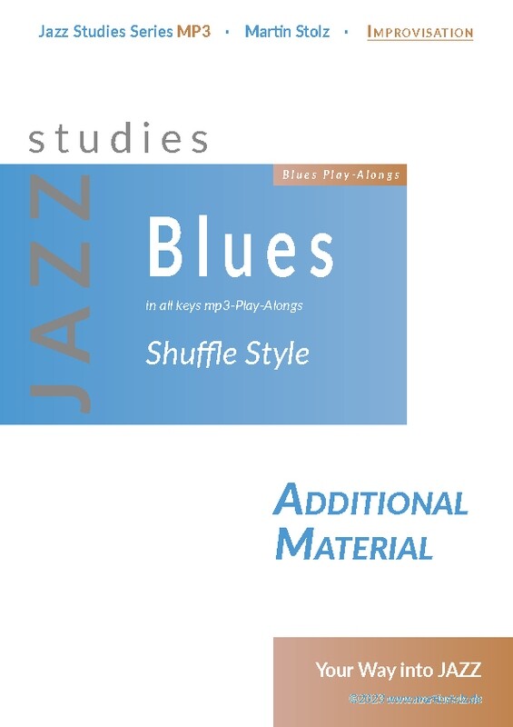 Blues in all keys in Shuffle-Style
