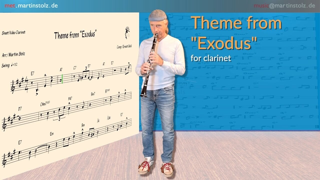 Exodus (Filmmusik) - Klarinette