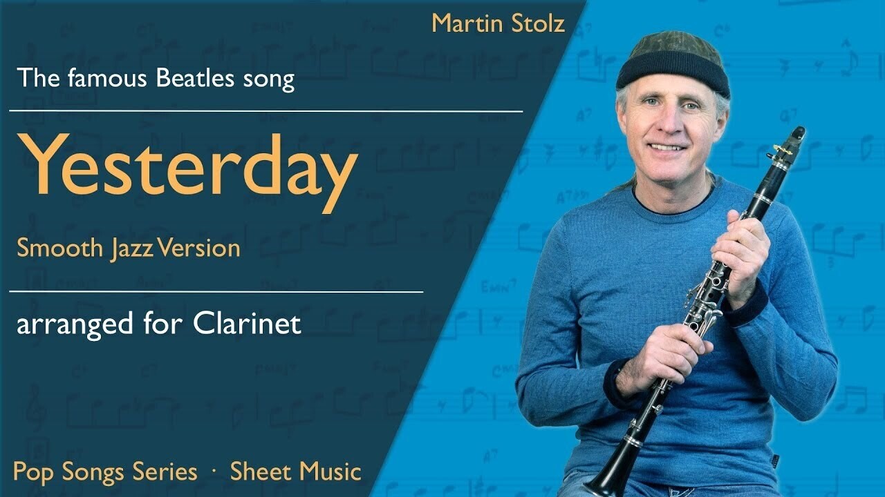 The Beatles' "Yesterday" - Clarinet · Band (Smooth-Jazz) and Duo Version