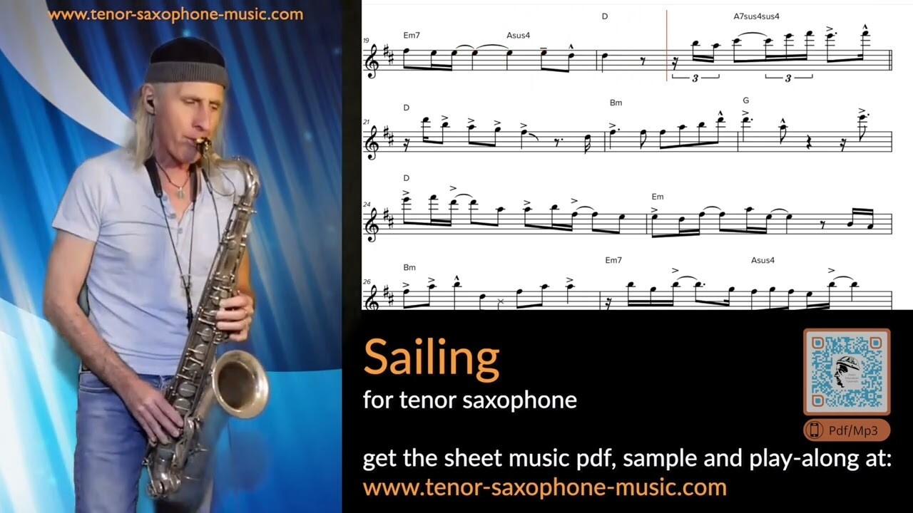 "Sailing" - Tenor Saxophone