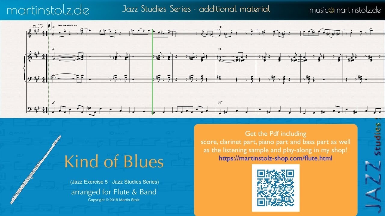 Kind of Blues - Flute (Exercise 5 Jazz Studies)