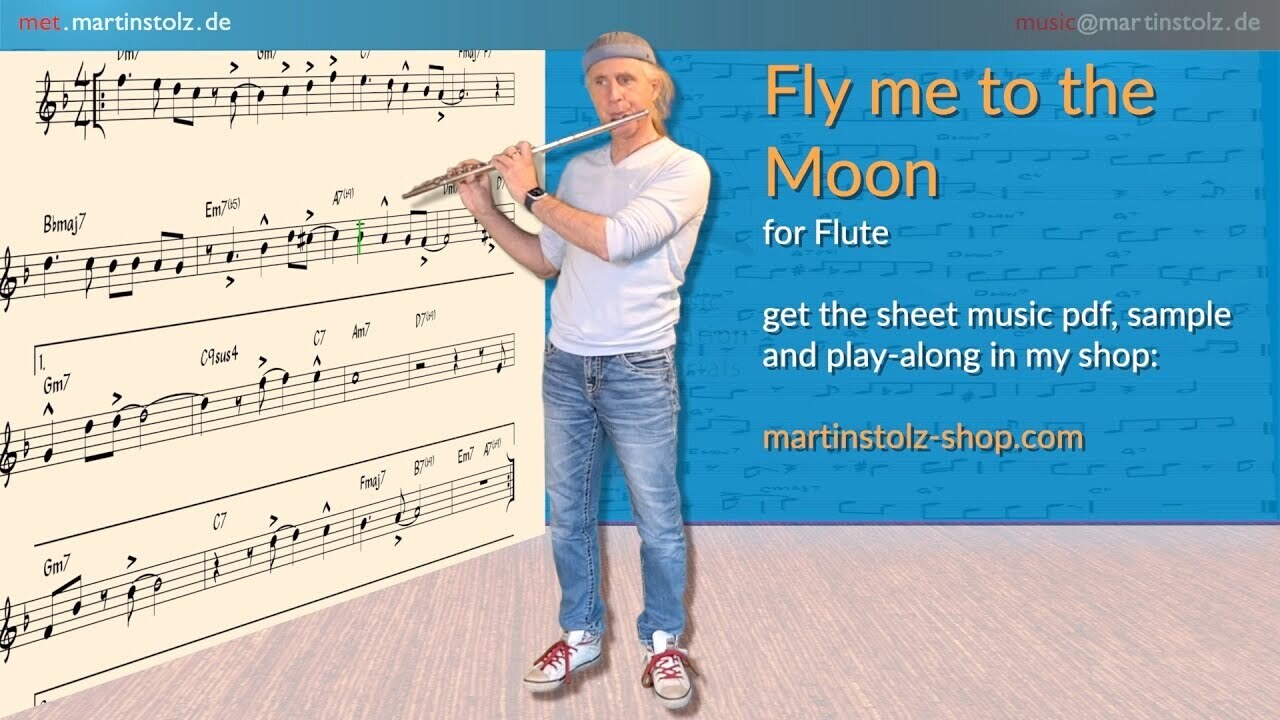 &quot;Fly me to the Moon&quot; - Querflöte