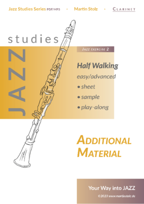 Half Walking - Clarinet (Exercise 2 Jazz Studies)