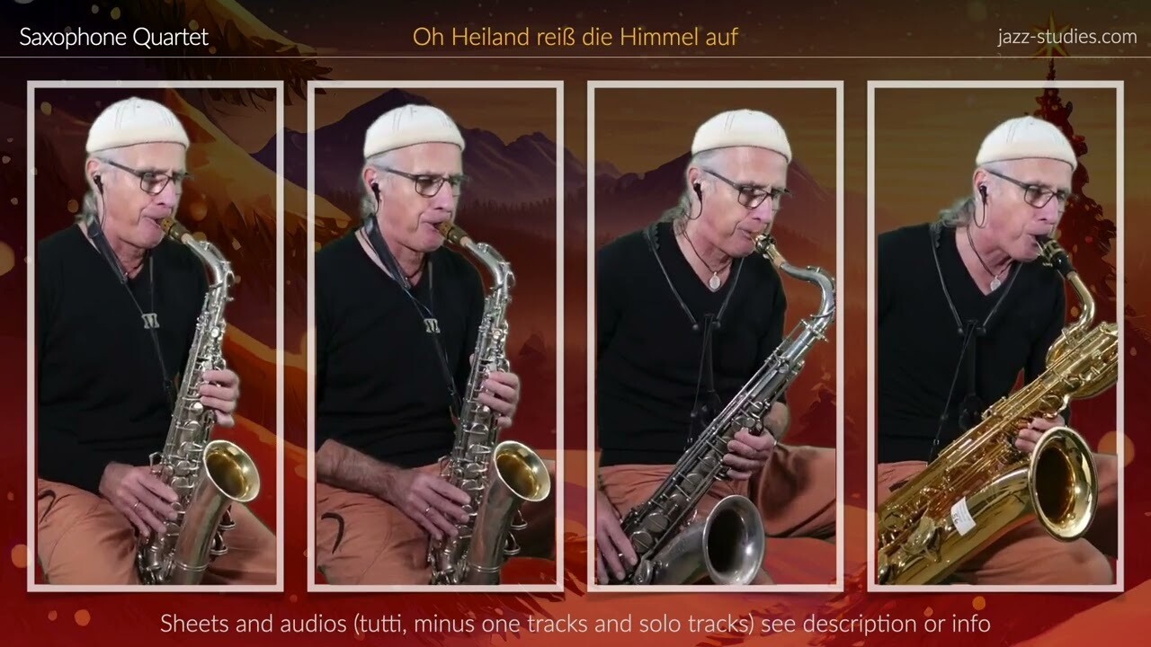 &quot;Savior, Burst from Heav&#39;n on High&quot; for Saxophone Quartet
