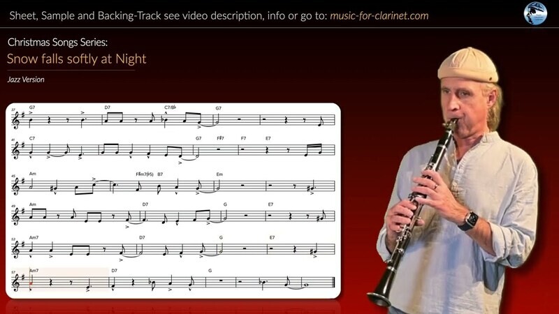 Christmas Series: &quot;Snow falls softly at Night&quot; - Clarinet