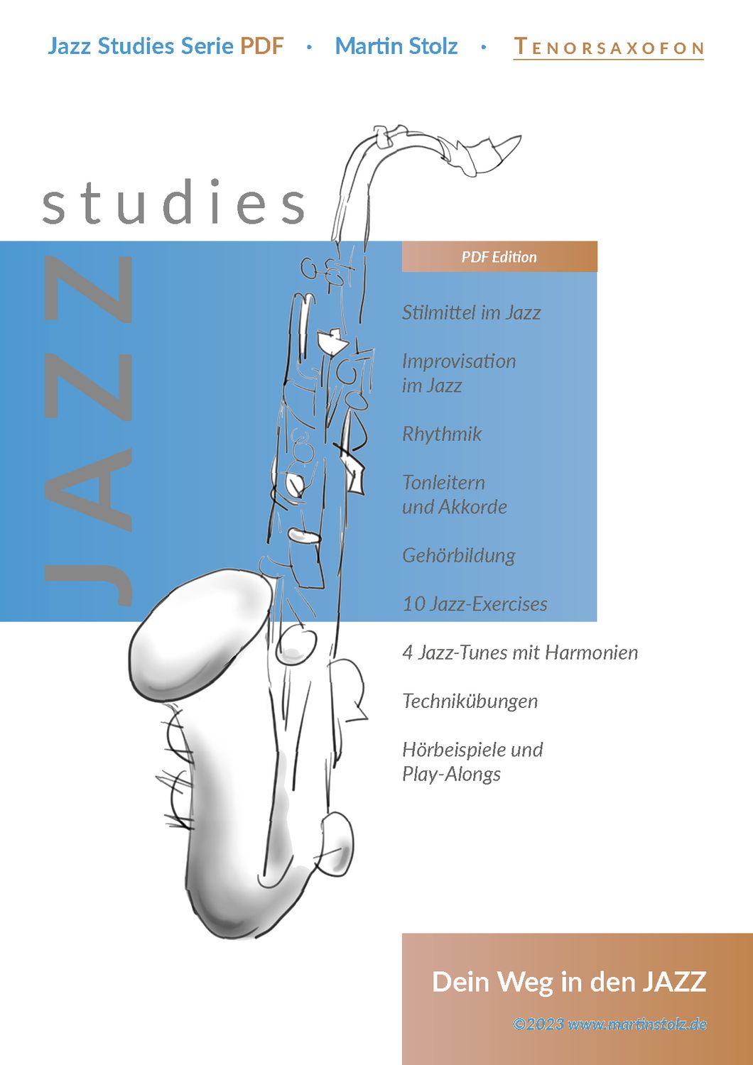 Jazz Studies Tenorsaxofon (deutsche Version)