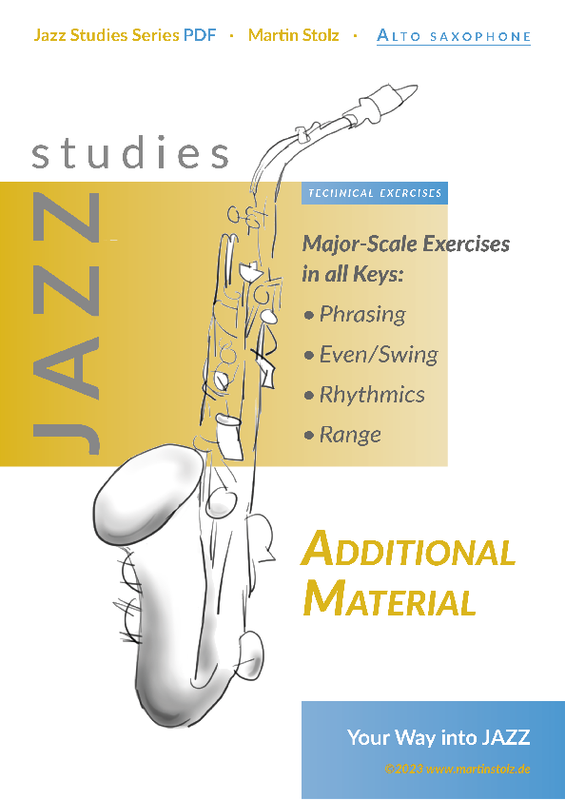 Major Scale Exercises in all Keys for Alto Saxophone