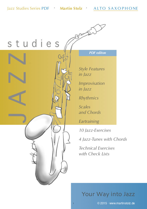 Jazz Studies Alto Saxophone (English Version)