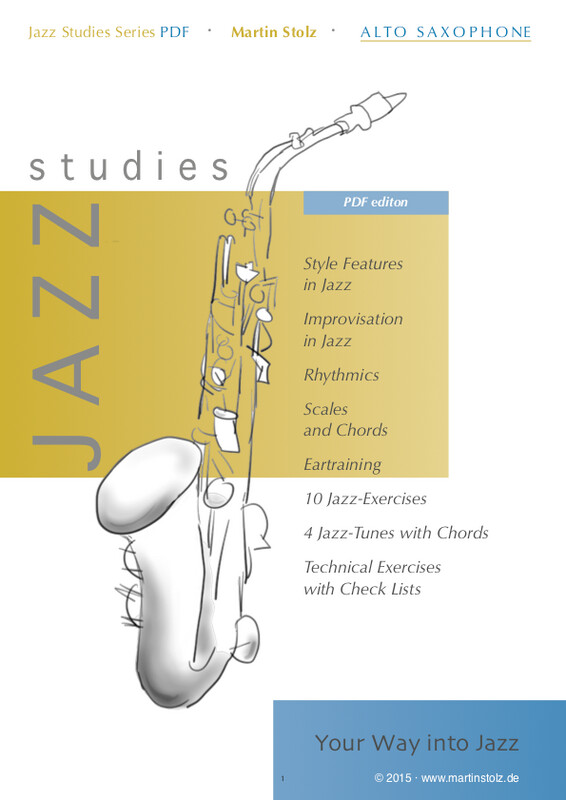 Jazz Studies Alto Saxophone (English Version) Jazz Studies Alto Saxophone (English Version)