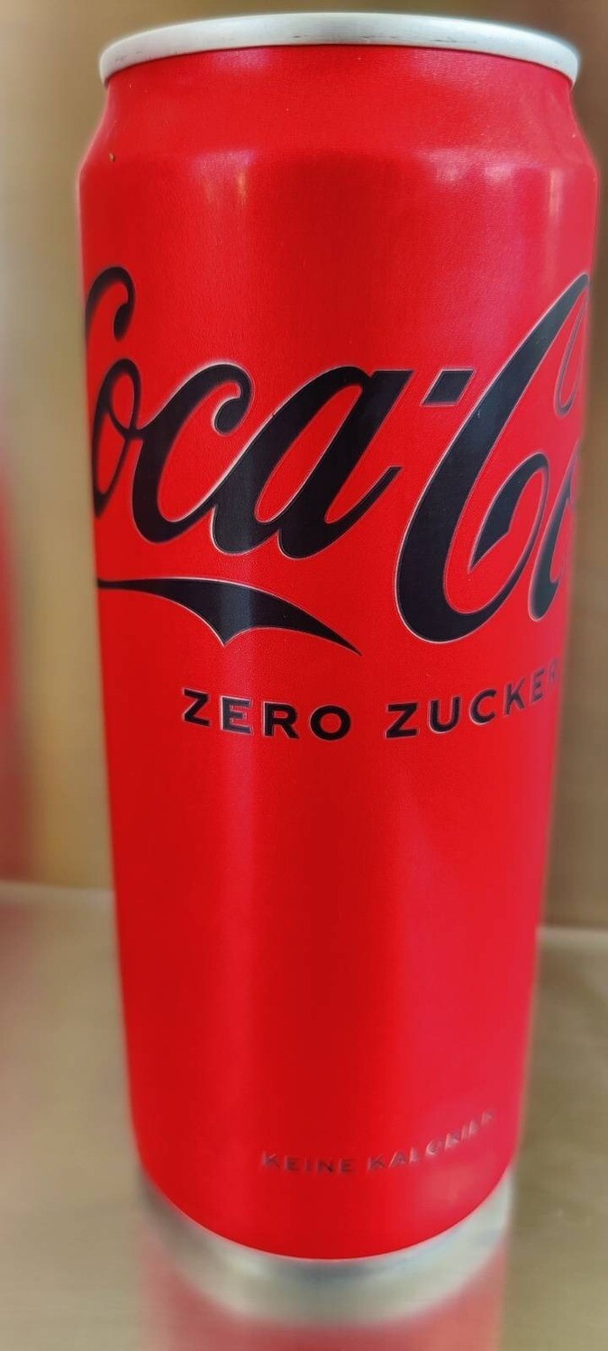 Coca Cola Zero 0,33l Dose