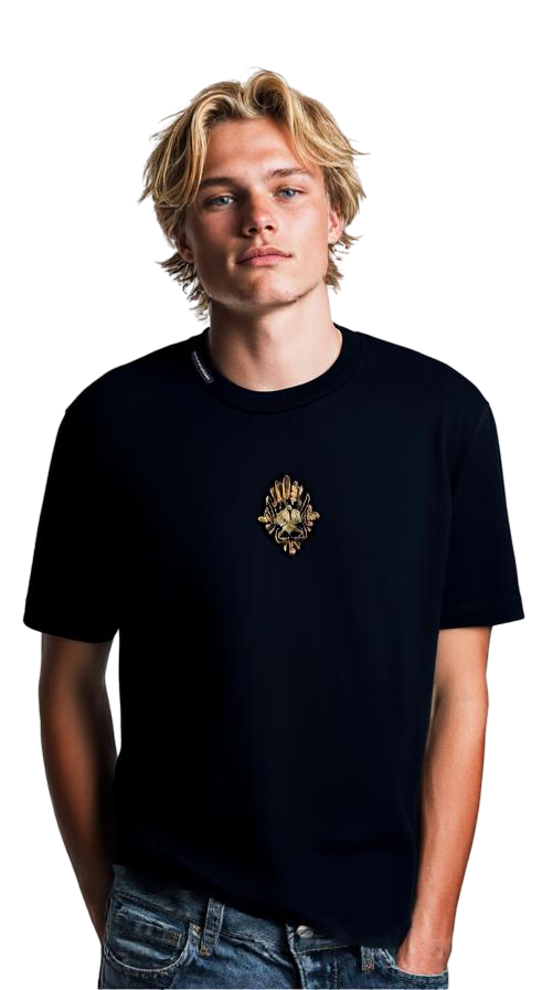 Dolce Gabbana Logo King Cotton T shirt