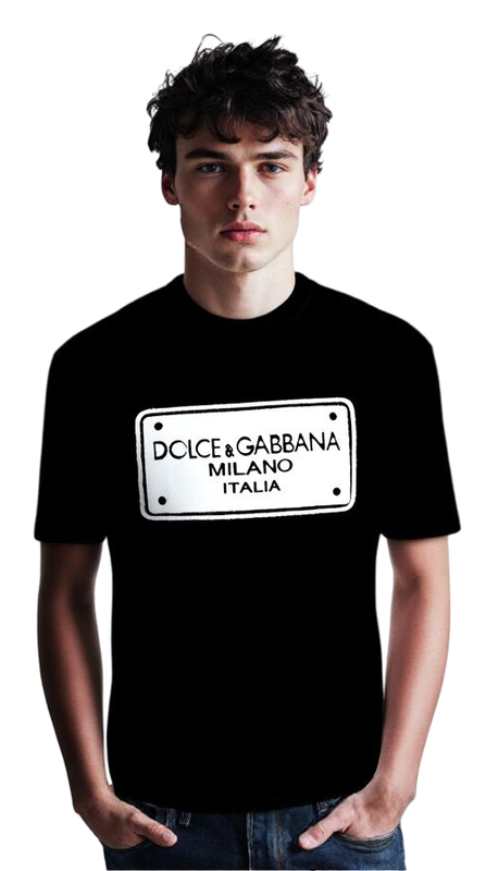 Dolce Gabbana Logo Patch T shirt