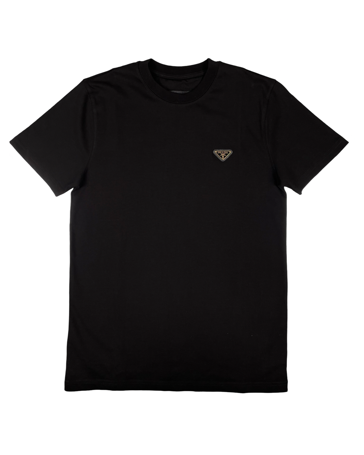 Prada Crew Neck Cotton T shirt