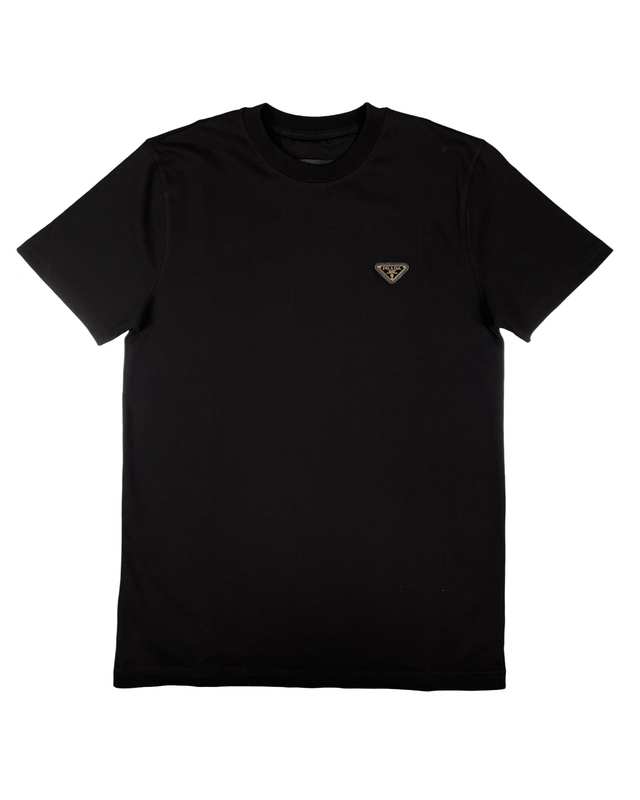 Prada Crew Neck Cotton T shirt