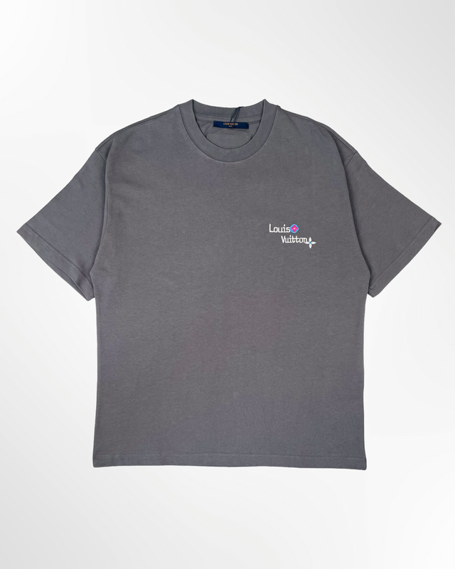 Louis Vuitton Gray Cotton T shirt