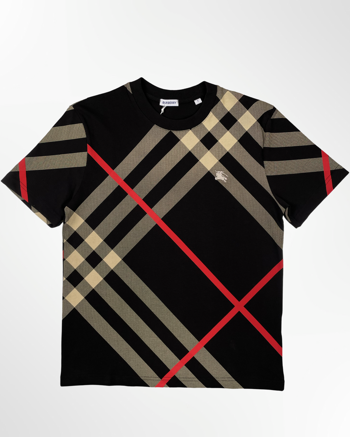 Burberry Designer Cotton Crew Neck T shirt