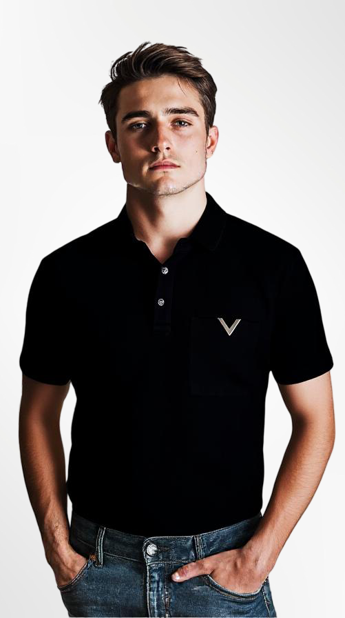 Valentino Men’s Cotton Polo Shirt