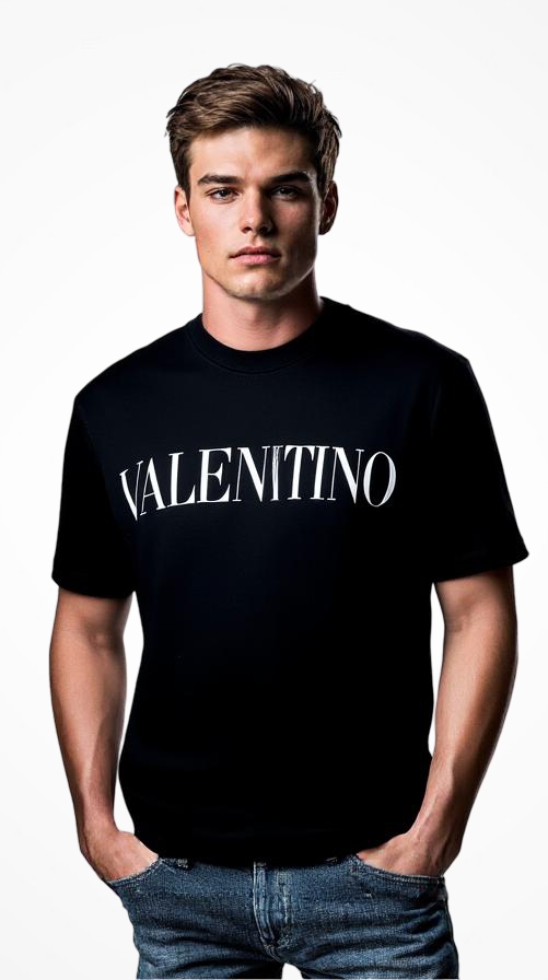 Valentino Logo Print T shirt