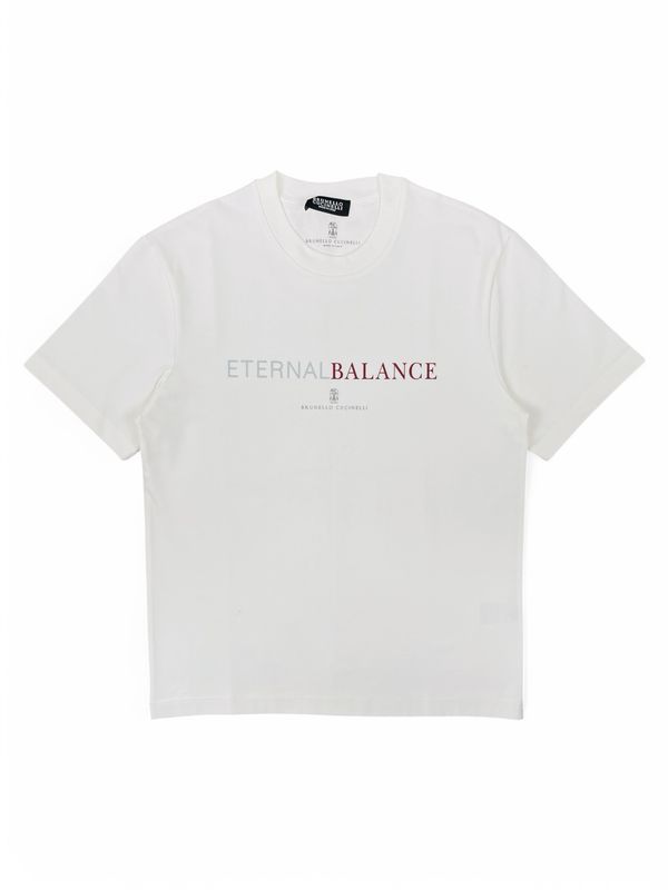 Brunello Cucinelli Crew Neck Cotton T shirt