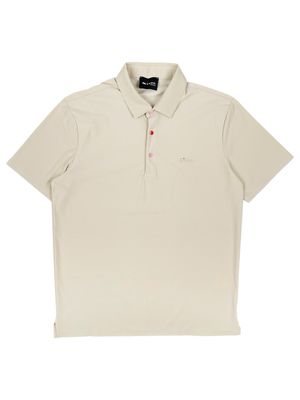 Kiton Ecru Short Sleeved Polo Shirt