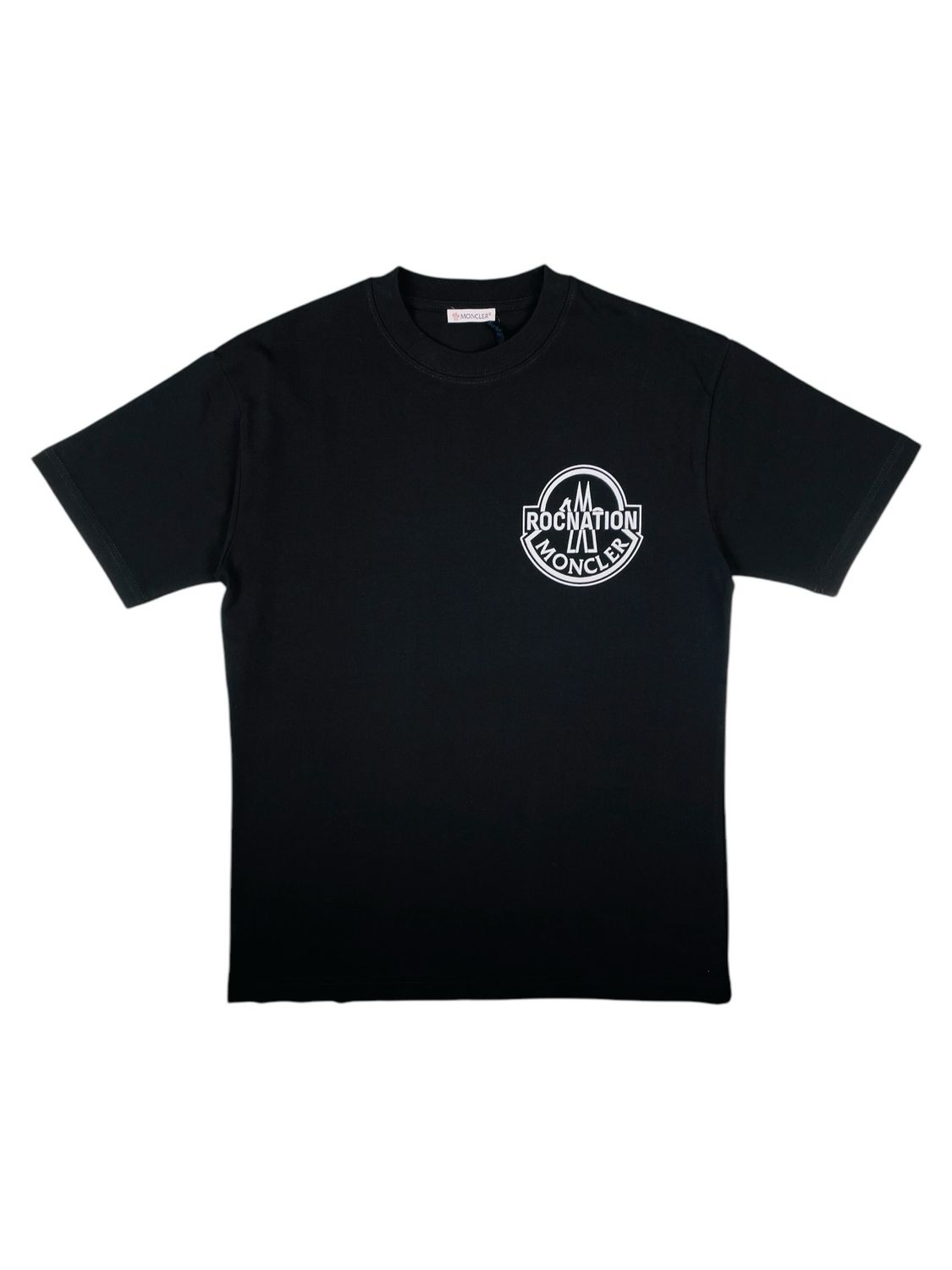 Moncler Crew Neck Logo Print T shirt