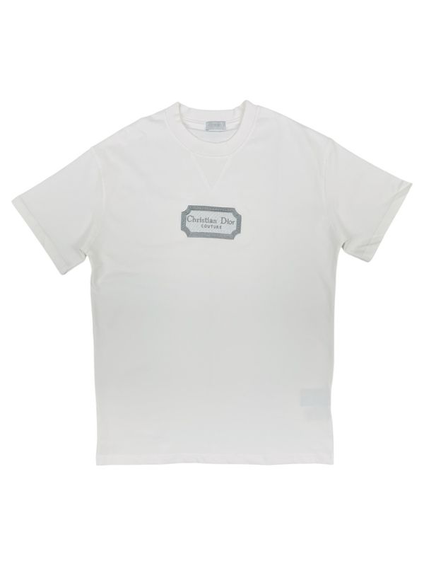 Dior Logo Embroidered Oversize Men T shirt
