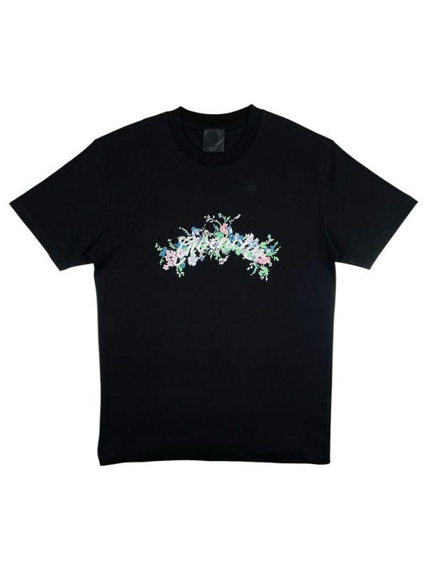 Givenchy Logo Embroidered Cotton T shirt