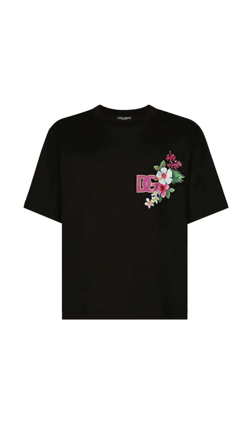 Dolce Gabbana Logo Flower T shirt