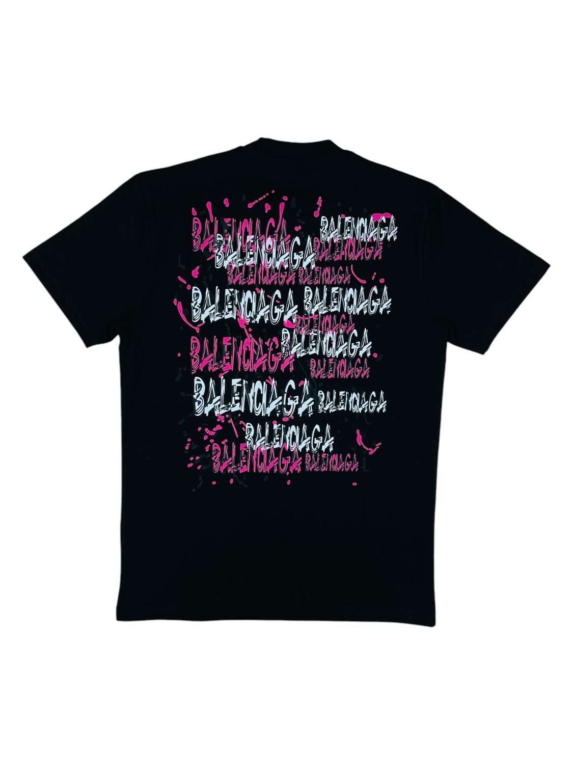 Balenciaga Cotton Designer Logo Print T shirt