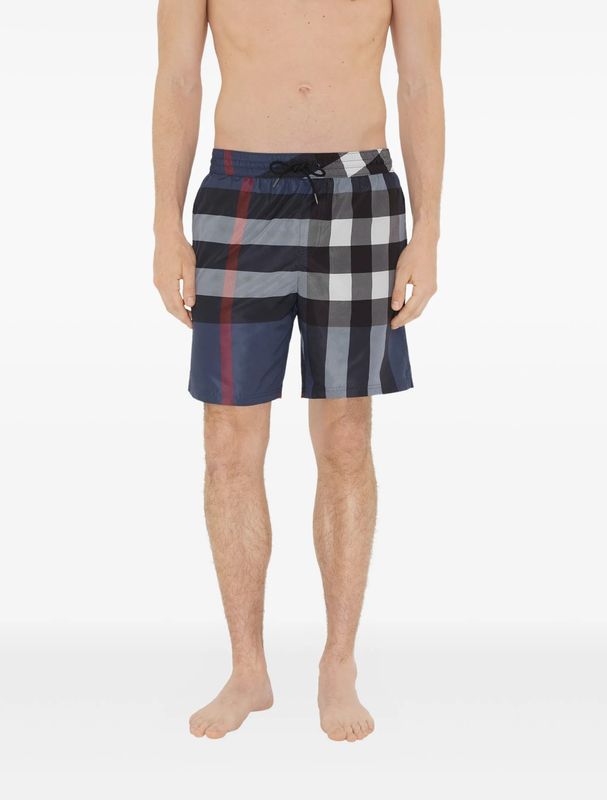 Burberry Checked Swim Shorts