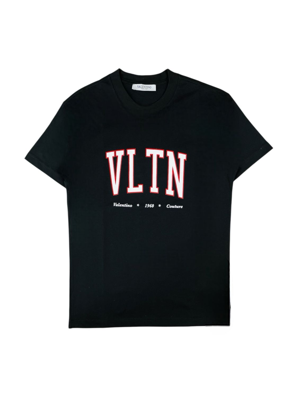 Valentino Logo Print VLTN Cotton T shirt