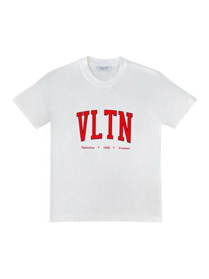 Valentino VLTN Logo Print Cotton T shirt