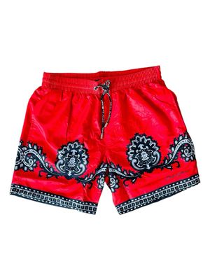 Dolce Gabbana Designer Red Swim Shorts