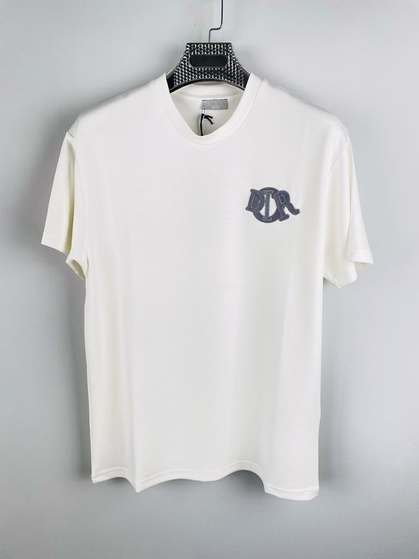 Dior Cotton Logo Patch T shirt
