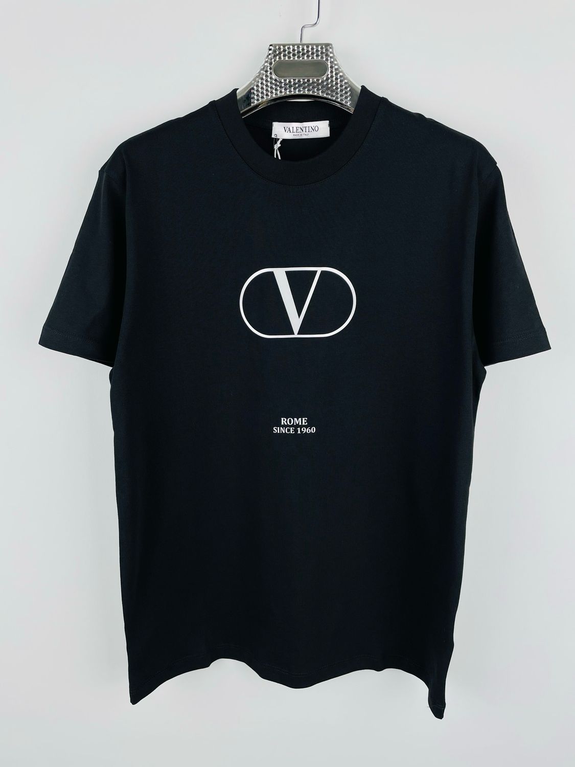 Valentino V Logo Print T shirt