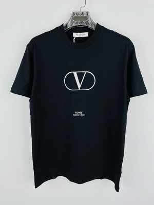 Valentino V Logo Print T shirt
