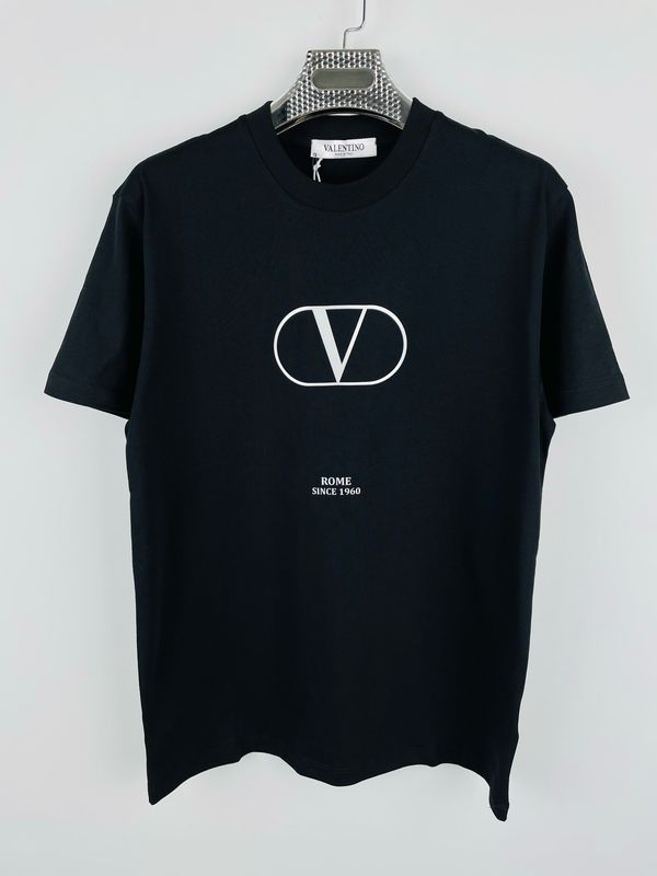 Valentino V Logo Print T shirt
