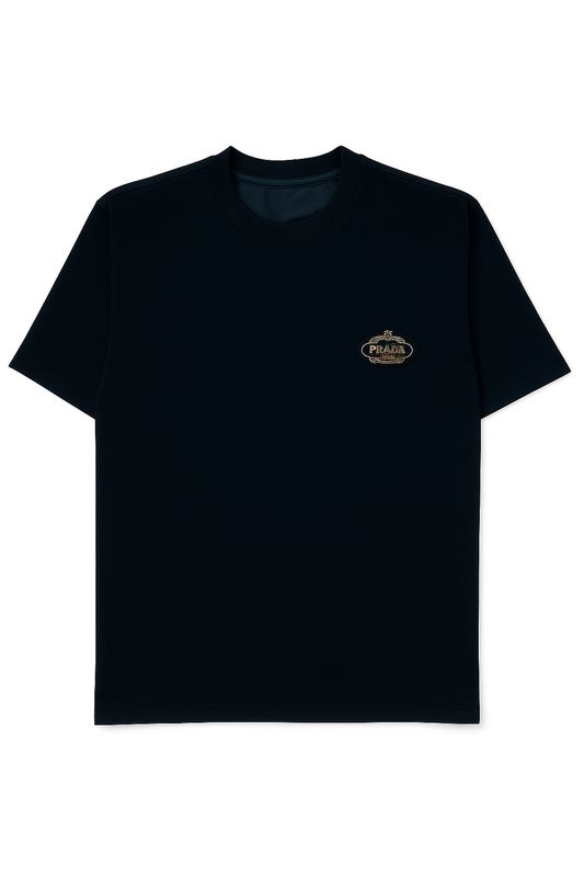 Prada Crew Neck Cotton T shirt