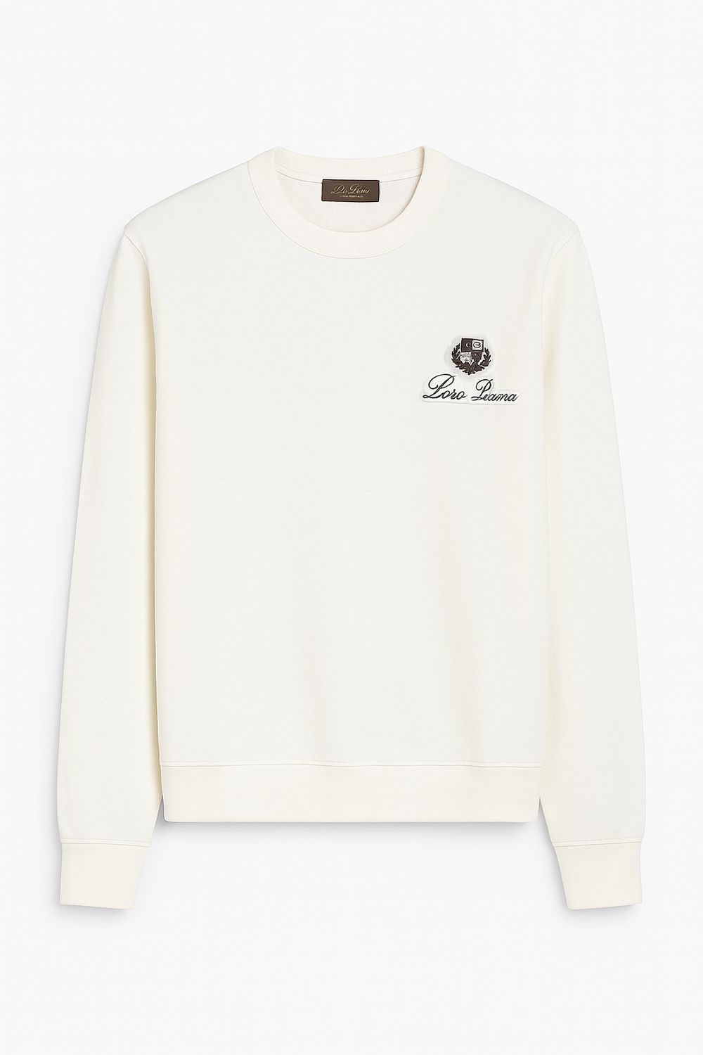 Loro Piana Logo Patch Sweatshirt