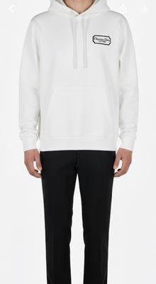 Christian Dior Logo Embroidered Hoodie