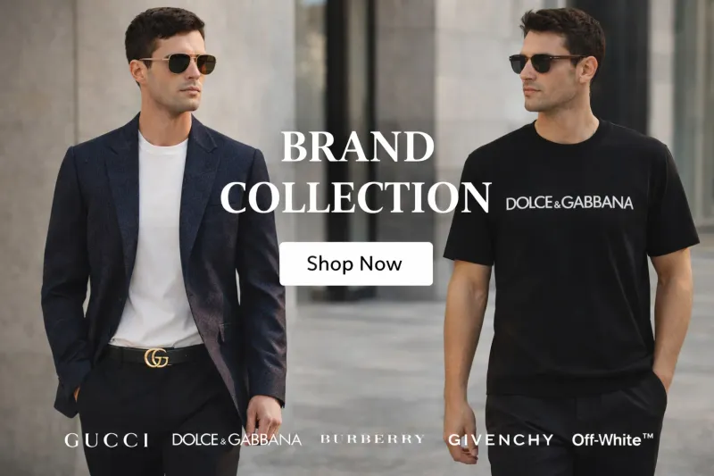 Designer menswear collection featuring premium designer t-shirts, designer shirts, sweatshirts and luxury fashion for men
